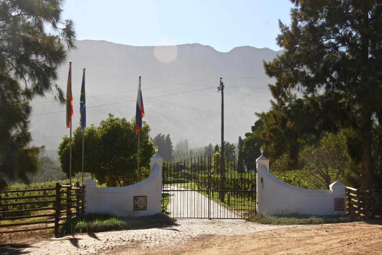 Calais Wine Estate Guest House Paarl Exterior photo